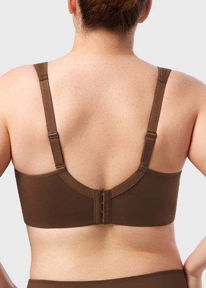 Soft Plus Size Full Coverage Unlined Minimizer Bra