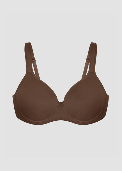 Soft Plus Size Full Coverage Unlined Minimizer Bra