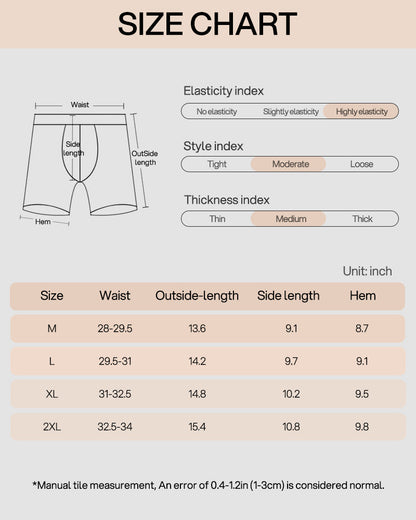 Men's Performance Mid-Rise Boxer Briefs - 5 Pack