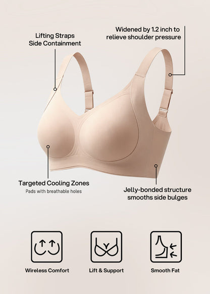Anti-Gravity™ Wire-Free Bra Built for Fuller Busts