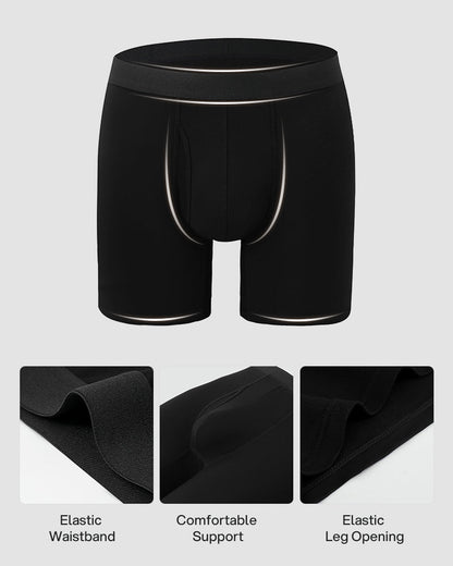 Men's Performance Mid-Rise Boxer Briefs - 5 Pack